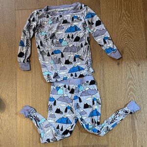 Little Sleepies Bamboo Kids Mountain Adventure Pajamas